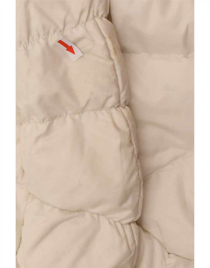 Moncler Piger Polstret Jakke 9-10 År Hvid Nylon