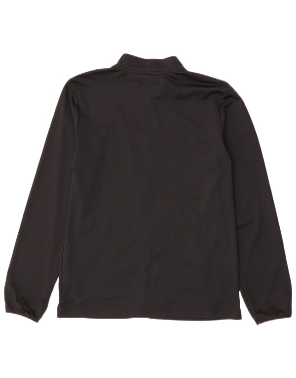 NIKE drenge Dri Fit træningsdragt topjakke 13-14 år XL sort polyester