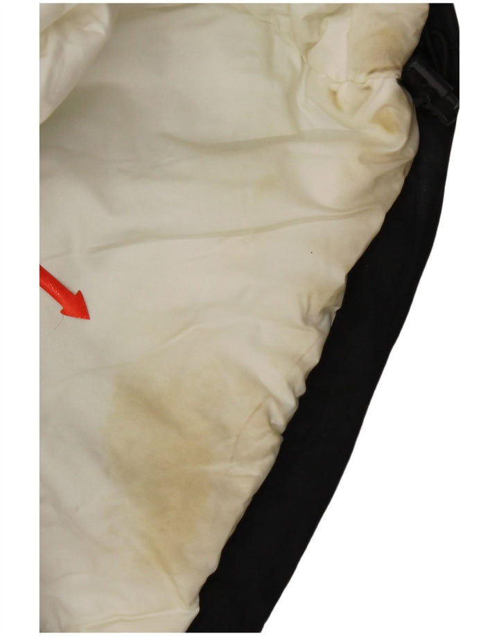 Quiksilver Herre Hooded Windbreaker Jacket UK 38 Medium Sort Polyamid