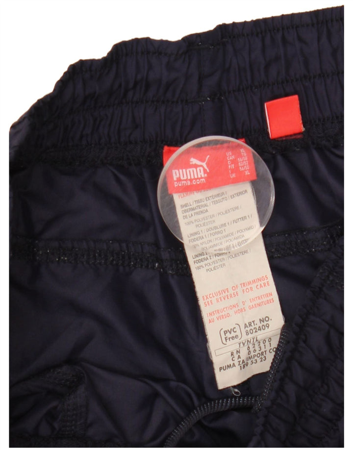 PUMA Herre Bermuda Sport Shorts XL Navy Blue Polyester
