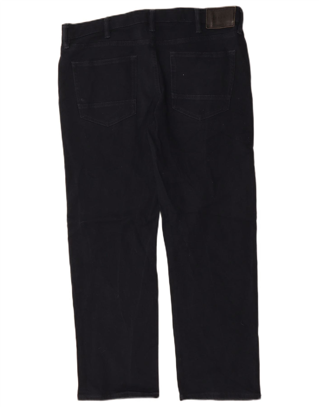 Marks & Spencer Straight Jeans til mænd W36 L29 Marineblå bomuld