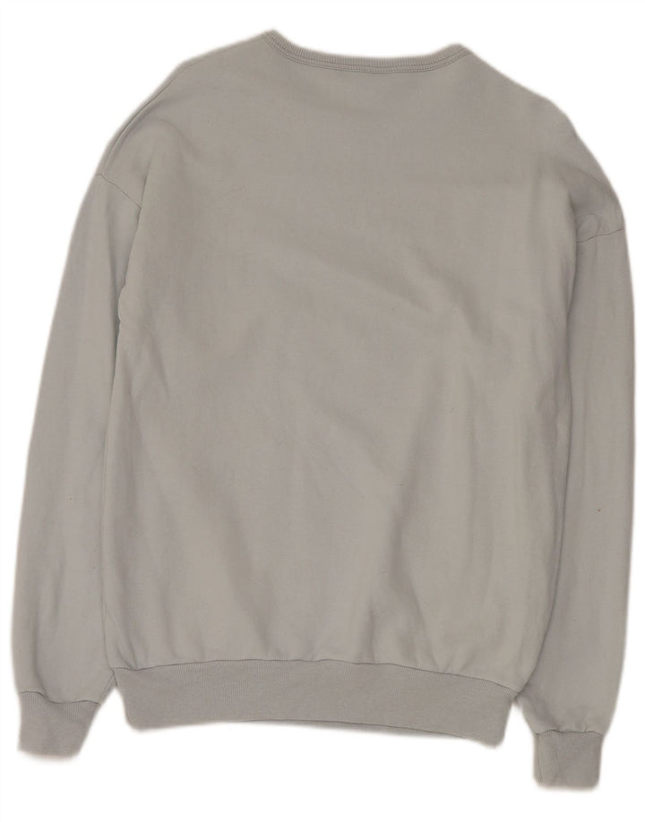 Ellesse Dame Sweatshirt Jumper UK 18 XL Blå Bomuld