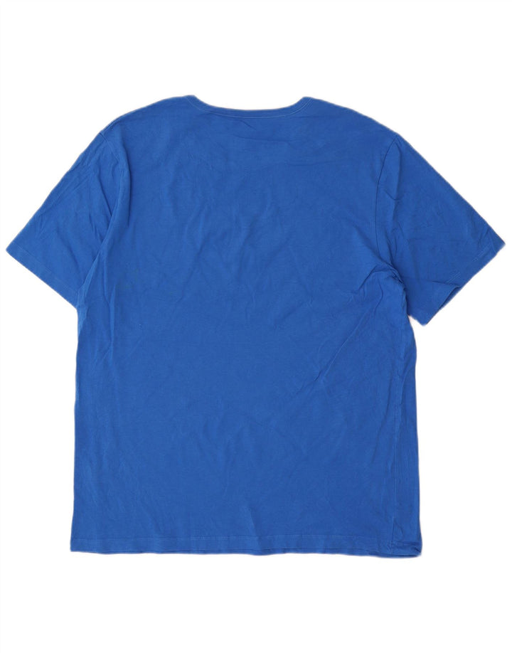 Hugo Boss Herre T-Shirt Top XL Blå