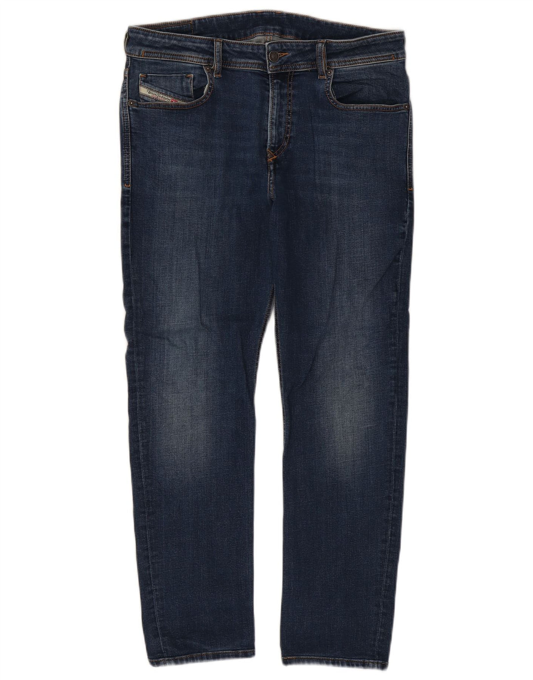 Diesel Herre Thanaz Slim Jeans W34 L27 Blå Bomuld