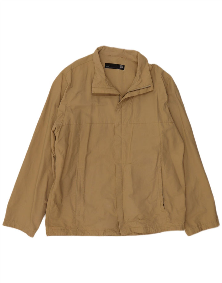 Sergio Tacchini Bomberjakke til mænd UK 42 XL Beige Bomuld