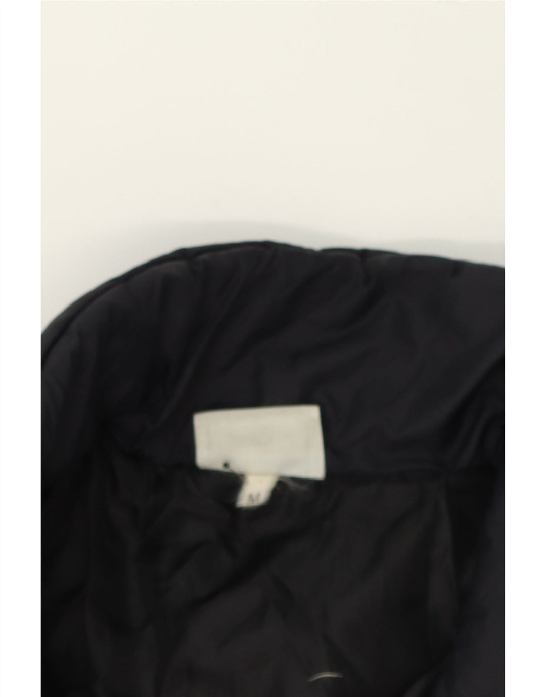 ASICS Mens Padded Jacket UK 38 Medium Black Nylon Vintage Asics and Second-Hand Asics from Messina Hembry 