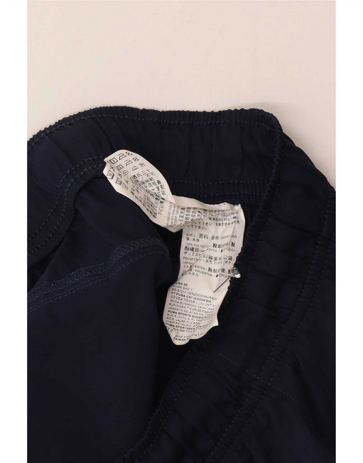 Puma Sportshorts til mænd, store marineblå polyester