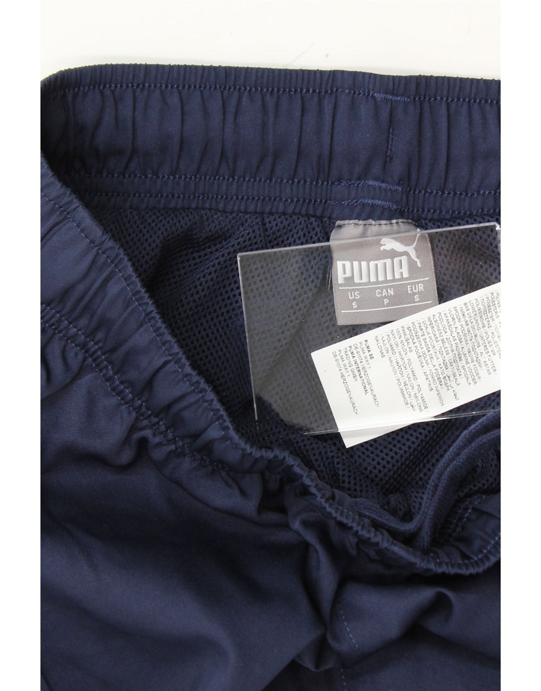 PUMA Womens Tracksuit Trousers Joggers UK 8 Small  Navy Blue Polyester Vintage Puma and Second-Hand Puma from Messina Hembry 