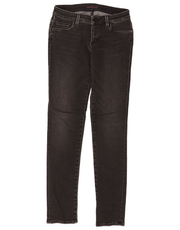 Trussardi Dame Skinny Jeans IT 40 Small W26 L32 Grå Bomuld