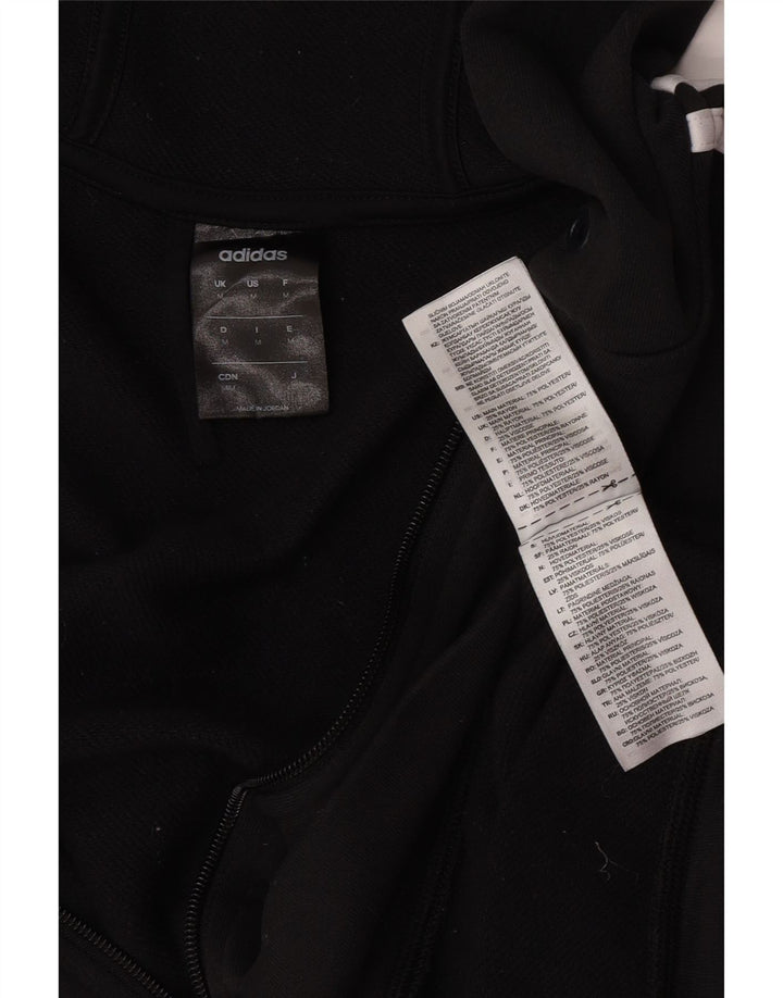 Adidas Herre Climalite Hættetrøje med lynlås mellem sort polyester