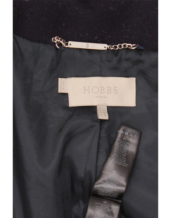 Hobbs Dame Overfrakke UK 14 Stor Lilla Uld