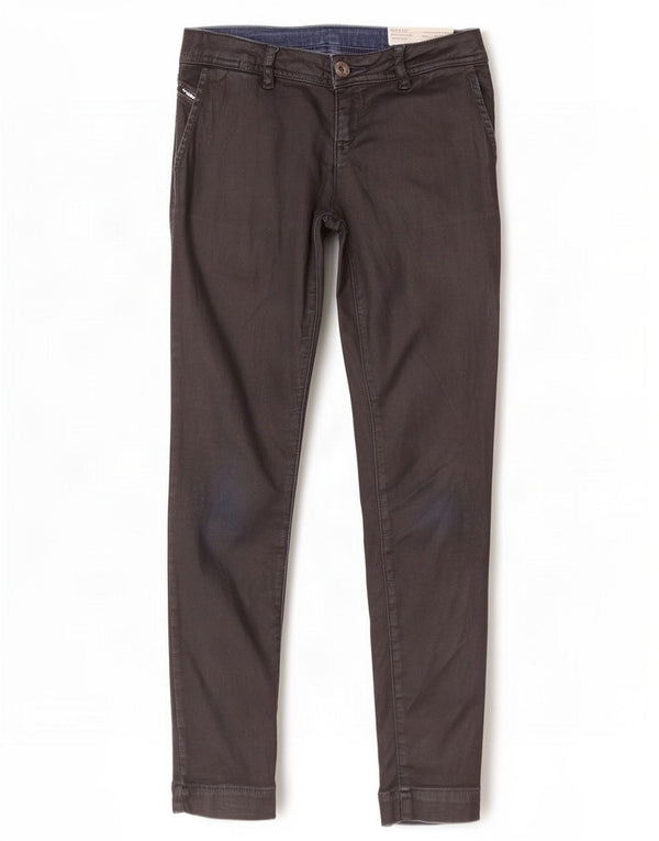 Diesel Piger Super Slim Skinny Jeans 11-12 år W26 L25 Grå