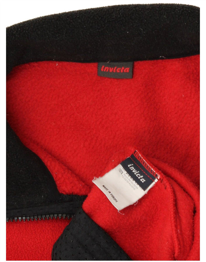 Invicta Herre Fleecejakke UK 42 XL Rød Polyester