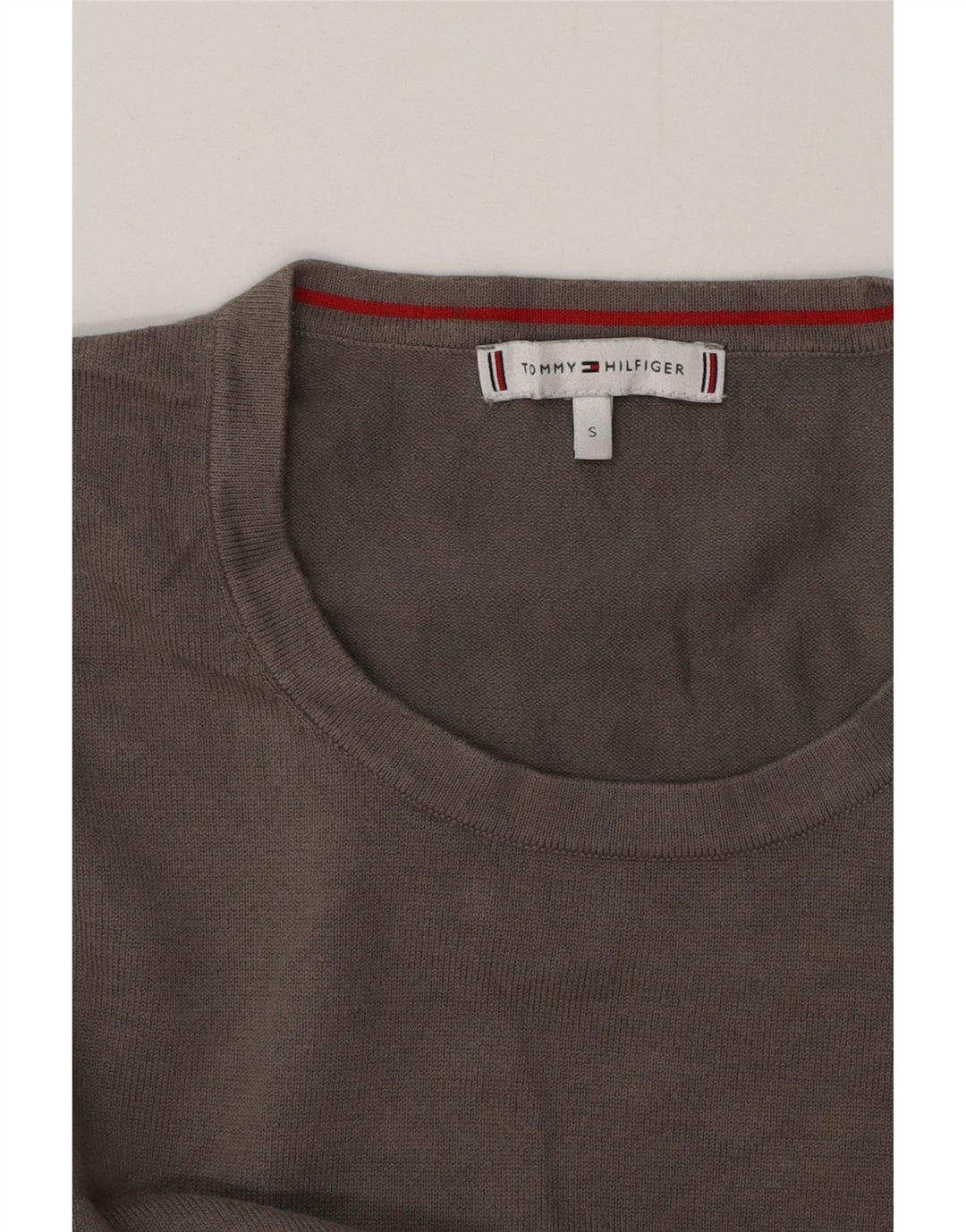 TOMMY HILFIGER Dame sweater med rund hals DK 10 lille grå
