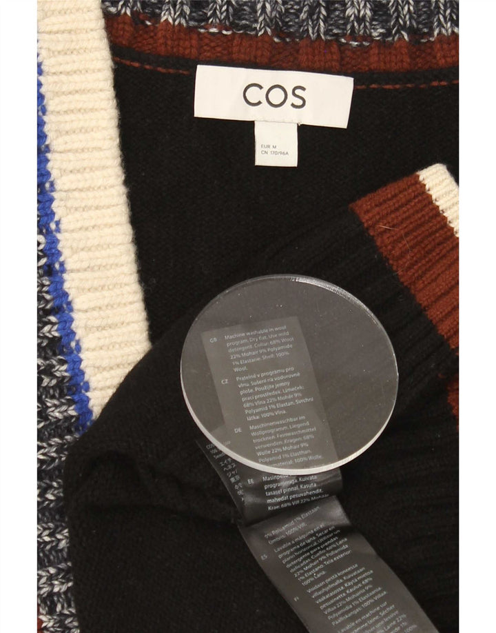 Cos Herrevest Tank Top Medium Sort Colourblock Uld