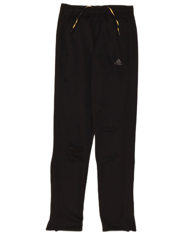 Adidas Boys Climalite træningsdragt bukser 13-14 år Sort polyester