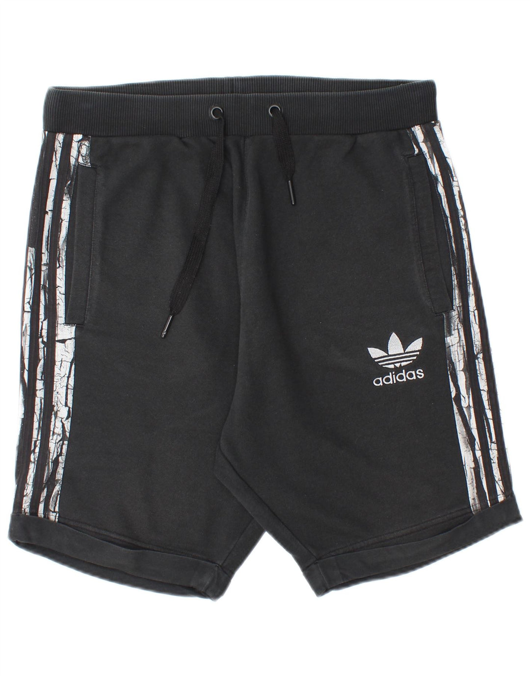 Adidas Herre Sportshorts Medium Sort Bomuld