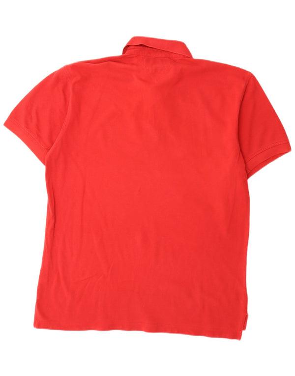 Tommy Hilfiger Herre Polo Shirt XL Rød Bomuld