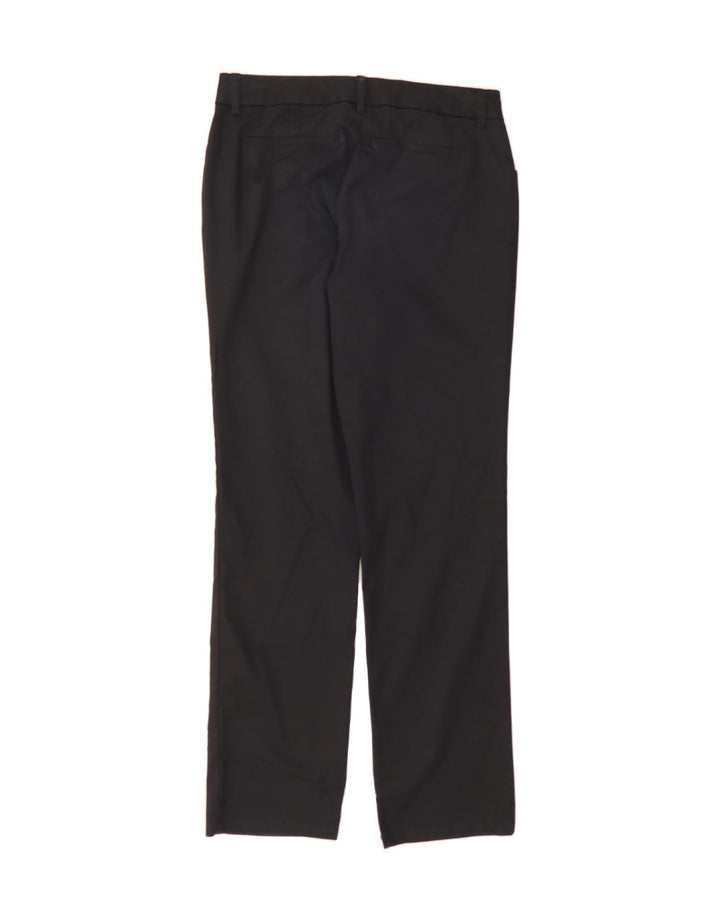 LEE Womens Mid Rise Straight Casual Trousers US 8 Medium W32 L32 Black Vintage Lee and Second-Hand Lee from Messina Hembry 