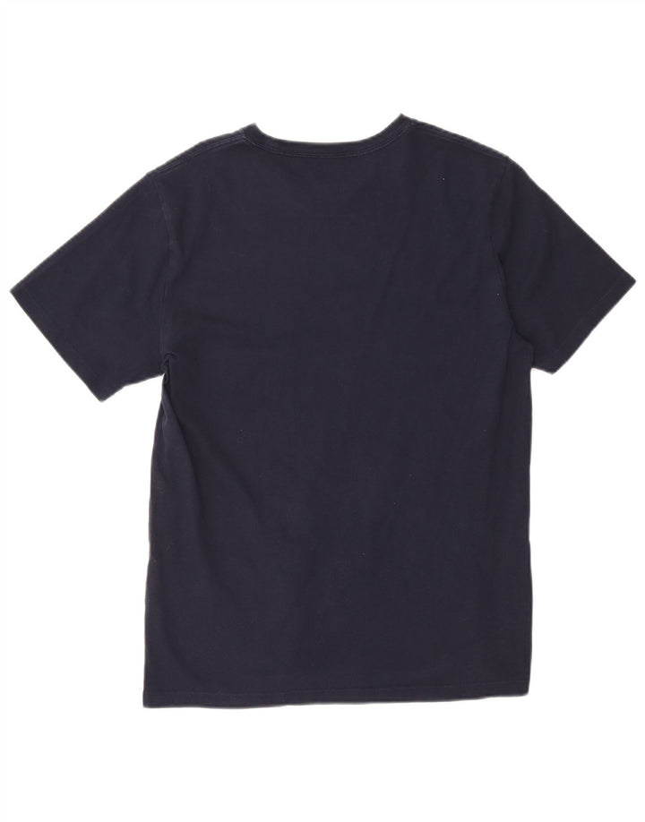 Levi's herre T-shirt top mellem marineblå bomuld