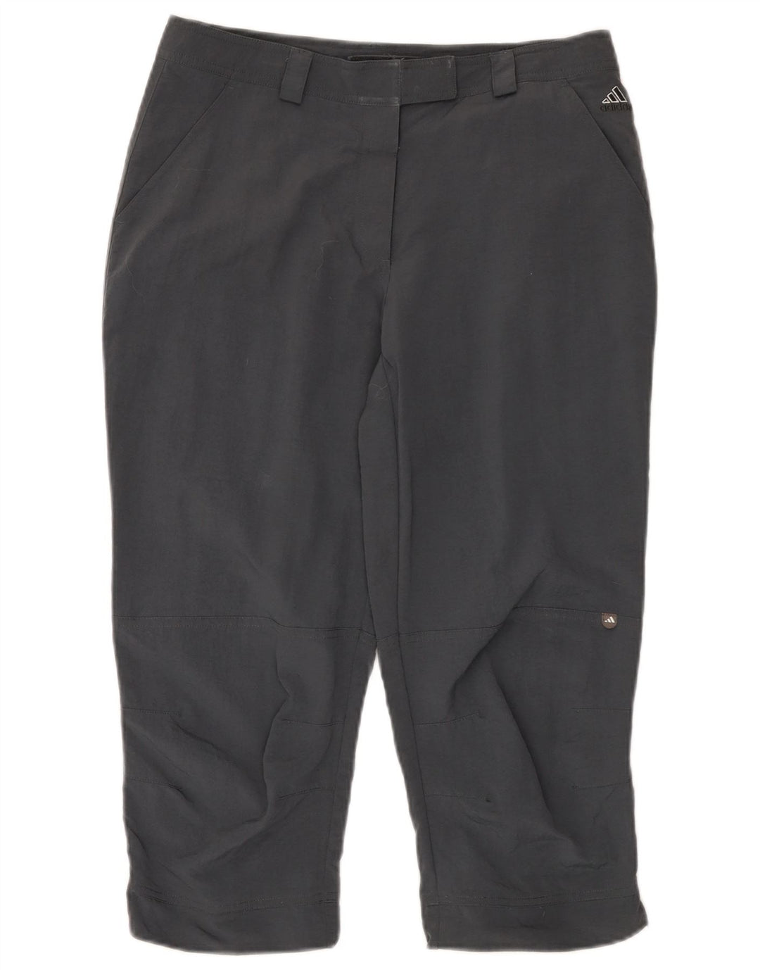 Adidas Dame Capri Bukser UK 14 Large W32 L21 Grå Polyamid