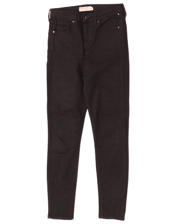 Topshop Dame Jamie Skinny Jeans W26 L28 Sort Bomuld