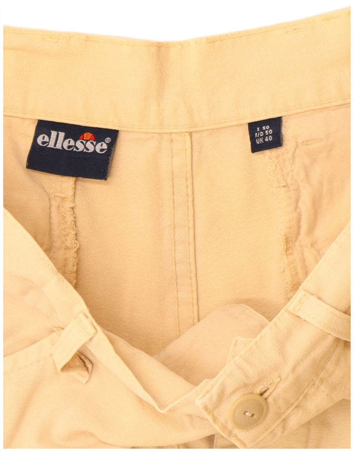Ellesse Herre Cargo Shorts W40 XL Beige Bomuld