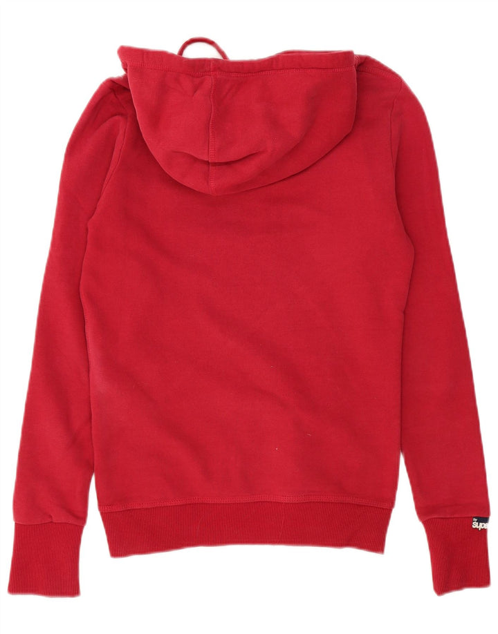 Superdry Grafisk hættetrøje til mænd, lille rød bomuld