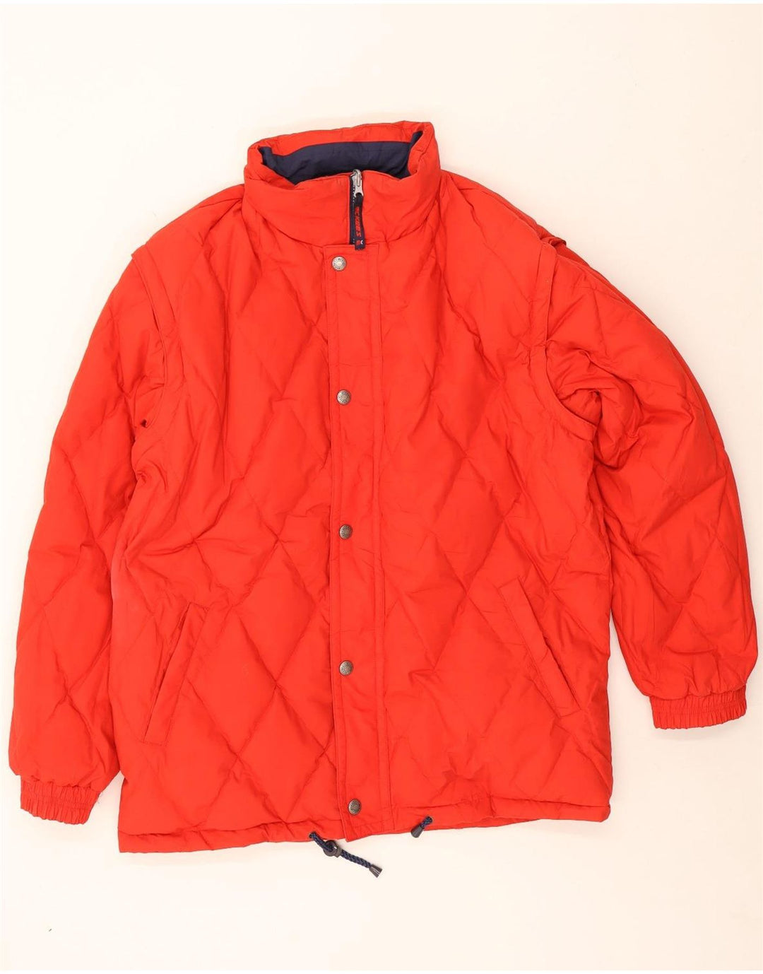 MC Kee's Herre Loose Fit Hætte Skijakke UK 38 Medium Red Colourblock
