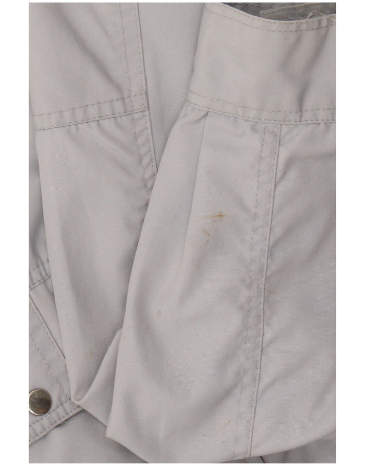 C&A Herre Utility Jacket UK 36 Small Grey Polyester