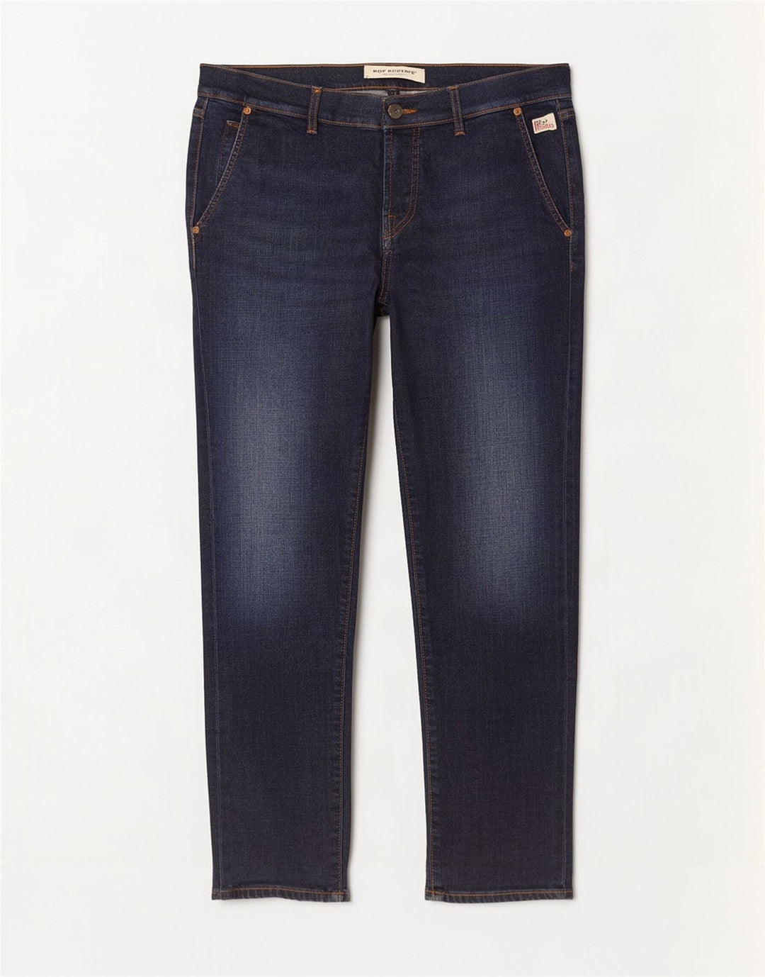 Roy Rogers Slim Jeans til mænd W36 L32 Marineblå bomuld
