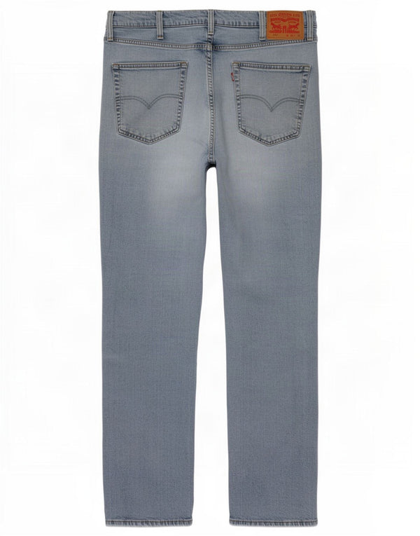 Levi's Herre 514 Straight Jeans W38 L32 Blå Bomuld