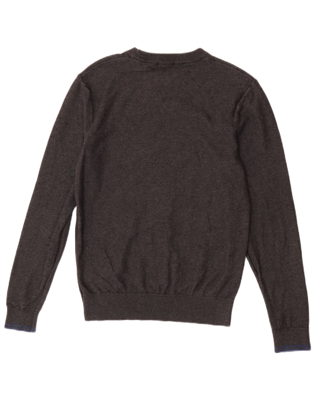 Scotch & Soda Herre sweater med rund hals, mellemgrå bomuld