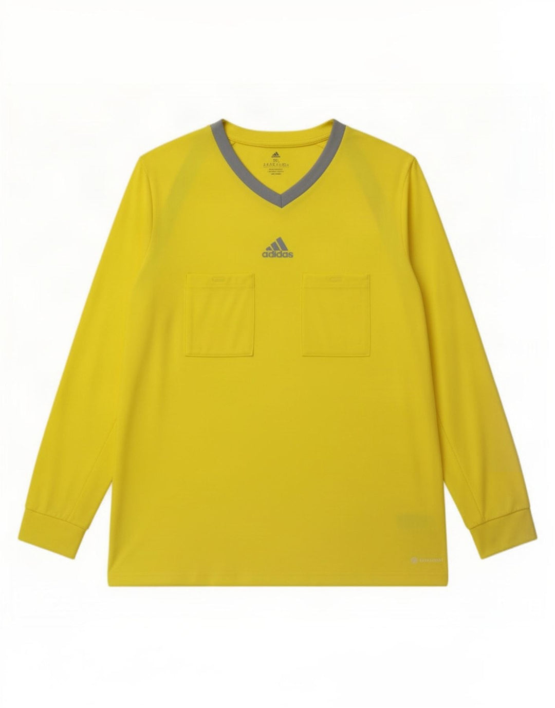 Adidas Herre Top Langærmet 3XL Gul Colourblock Polyester