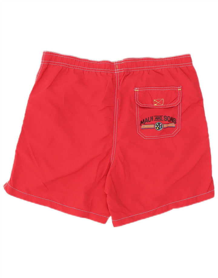 Maui and Sons Badeshorts til mænd Medium rød polyamid
