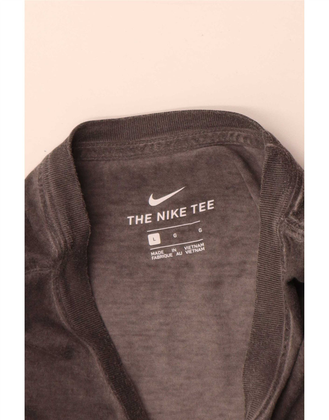 Nike Grafisk T-shirt top til mænd, stor grå