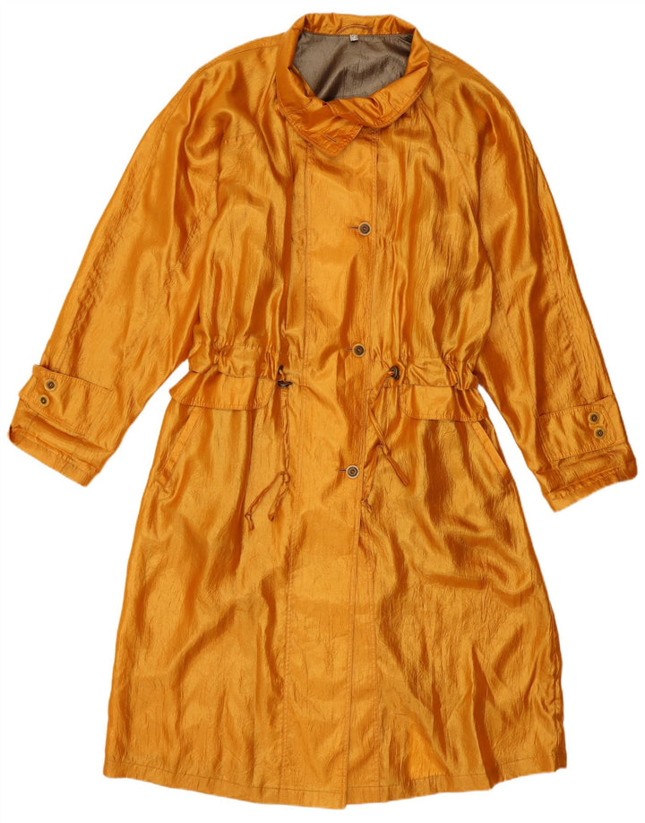 COLETTE WOLFGANG KAISER Oversized overfrakke til kvinder UK 14 Large Gold
