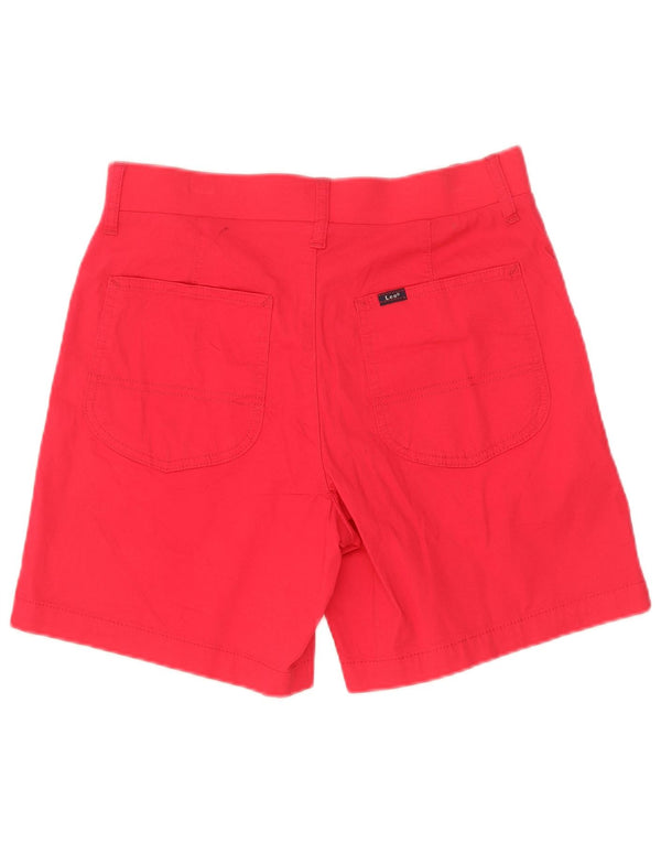 Lee Chino Shorts til kvinder US 6 Medium W30 Rød Bomuld