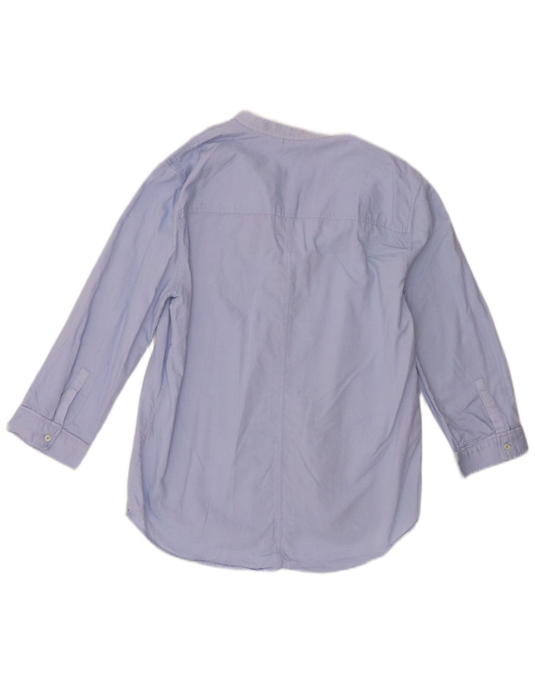 Massimo Dutti Dame 3/4 ærmet skjorte EU 40 Medium Blue