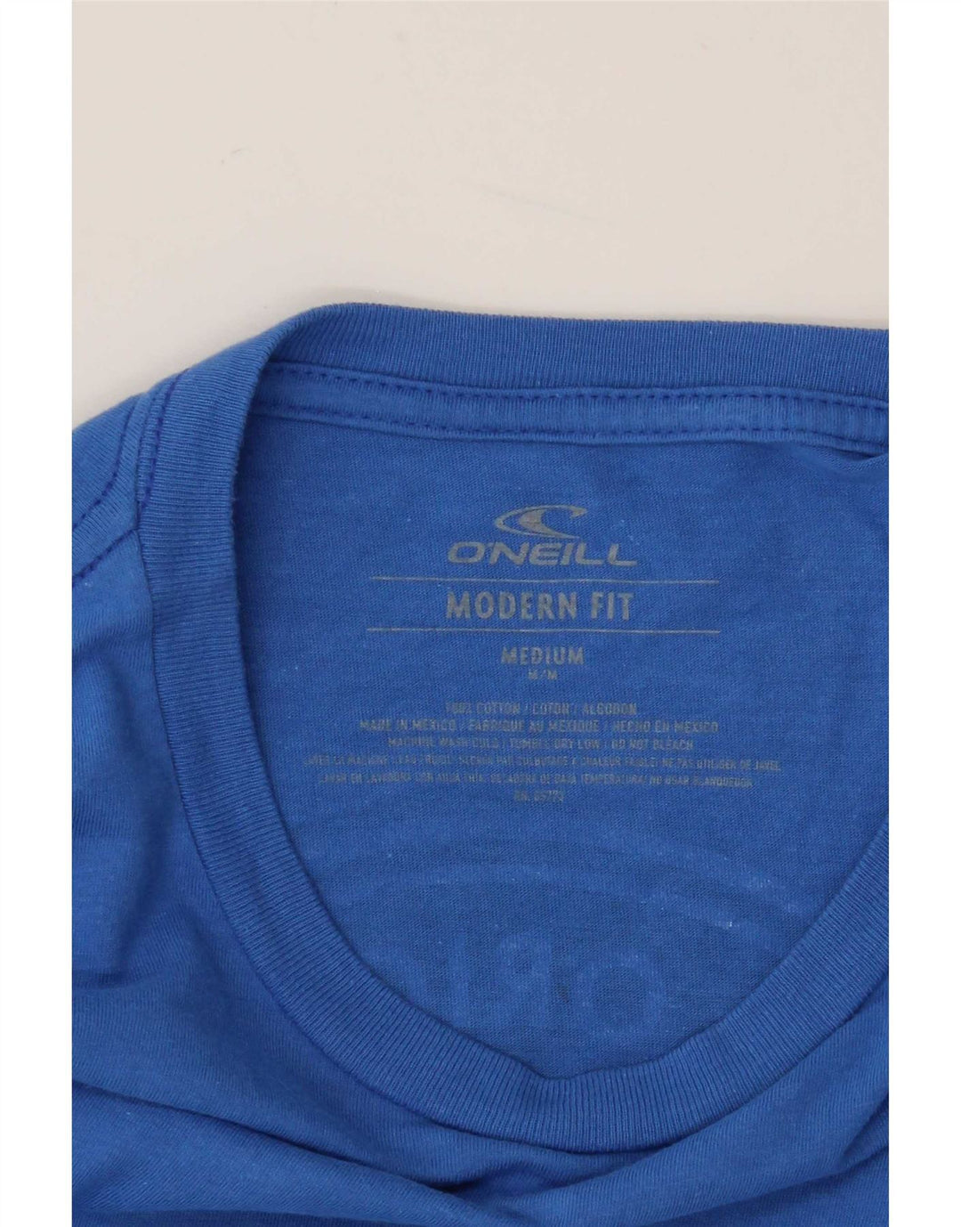 O'Neill Herre Modern Fit Grafisk T-shirt Top Medium Blue Bomuld