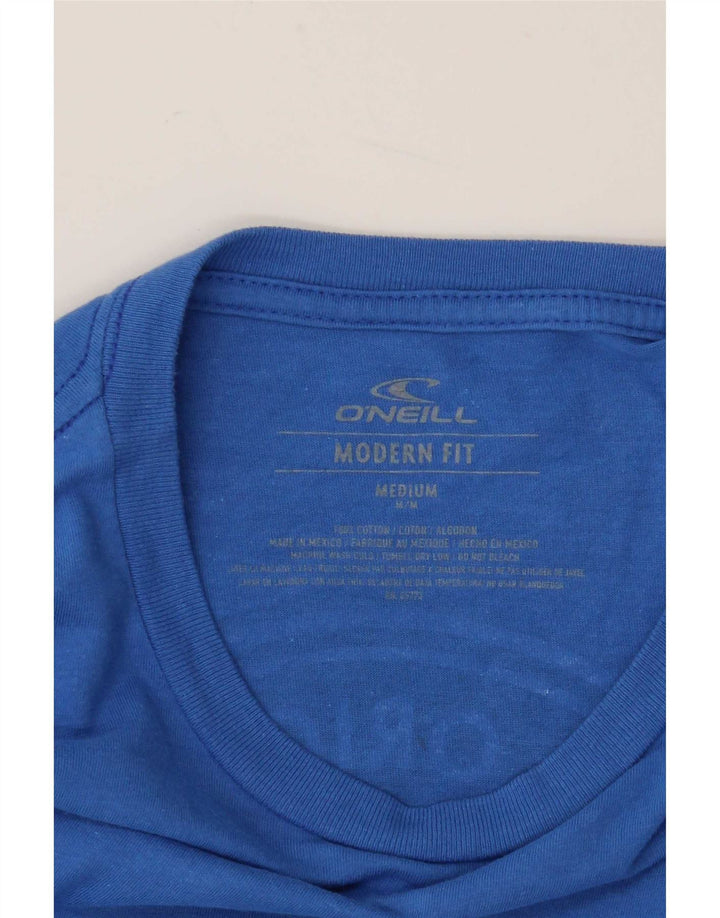 O'Neill Herre Modern Fit Grafisk T-shirt Top Medium Blue Bomuld