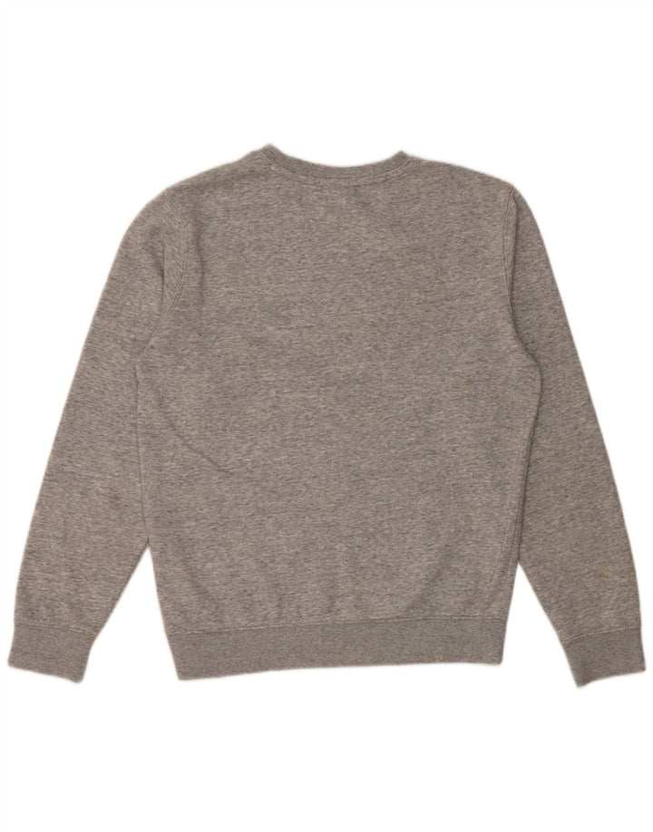 Champion Herre grafisk sweatshirt Jumper lille grå flækket bomuld