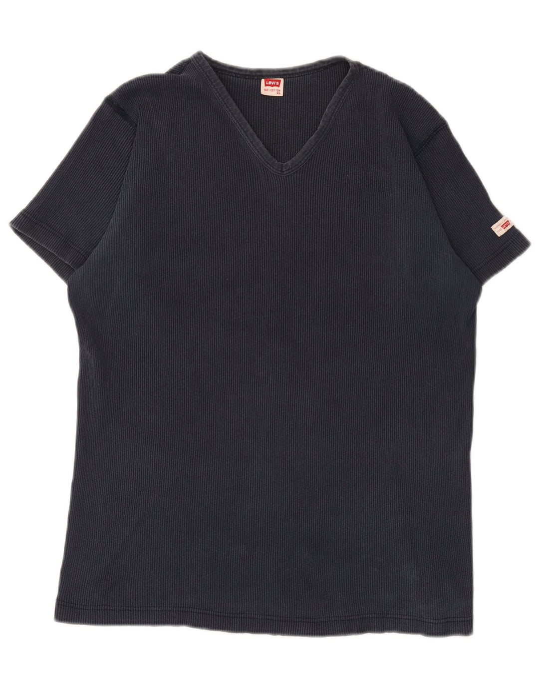 Levi's T-shirt top til kvinder XL marineblå bomuld