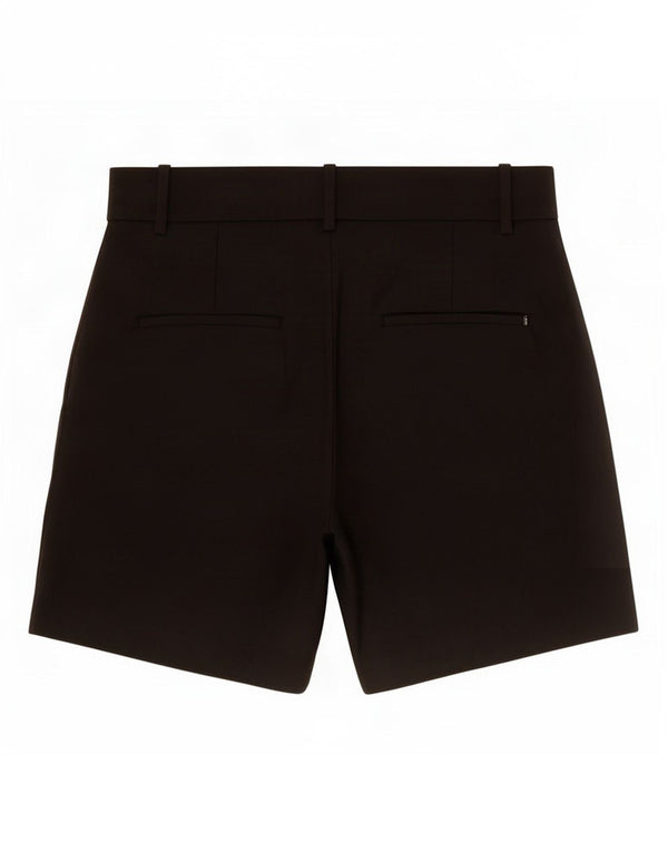 Zara Womens Pegged Chino Shorts Medium W28 Sort Polyester