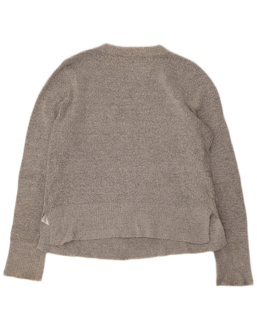 Oasis Dame Boat Neck Jumper Sweater UK 12 Medium Grå Akryl