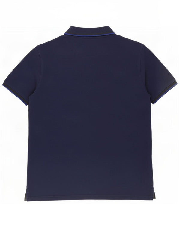 Champion Mens Polo Shirt Medium Navy Blue