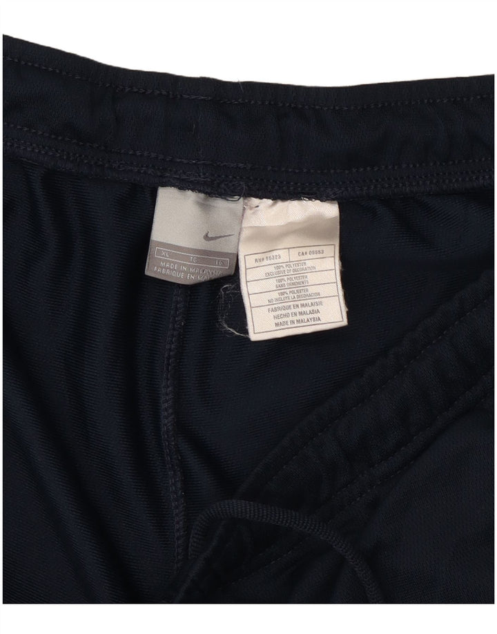 NIKE træningsdragt bukser til mænd XL marineblå polyester