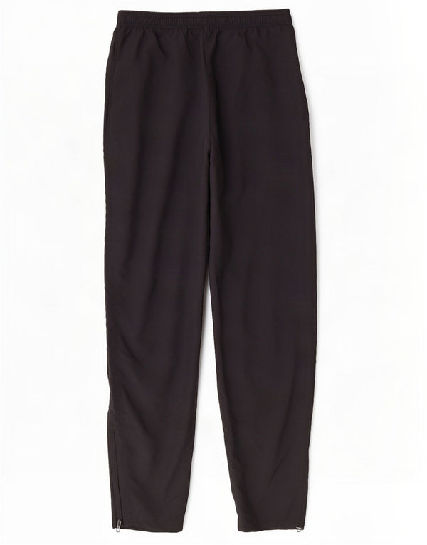 Nike Dame Dri Fit træningsdragt Bukser UK 14 Medium Sort Polyester