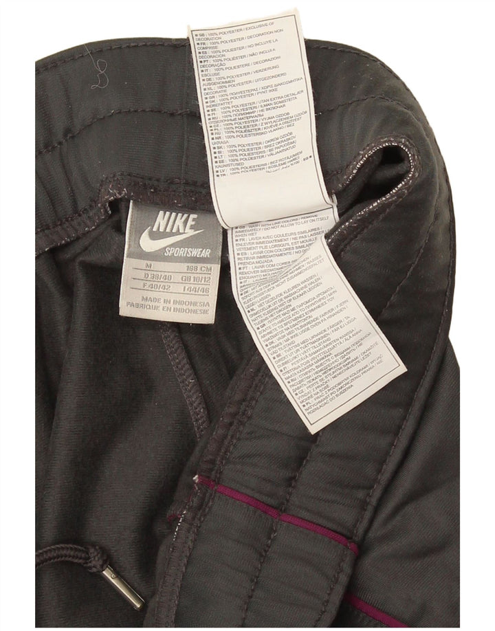 Nike træningsdragtsbukser til kvinder UK 10/12 mellemgrå polyester