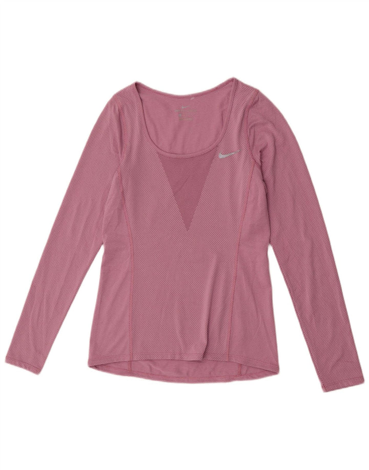 Nike Dametop Langærmet UK 6 XS Pink Polyester
